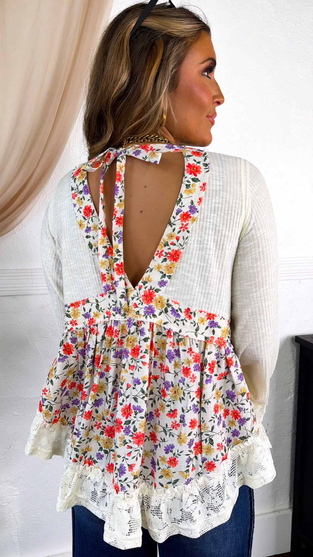 Marisol Wander Blouse, Ivory