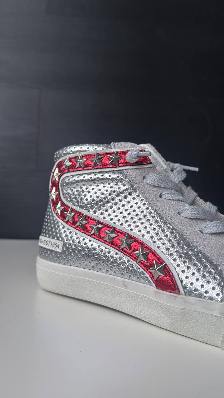 VH Bailey Sneaker , Red/Silver