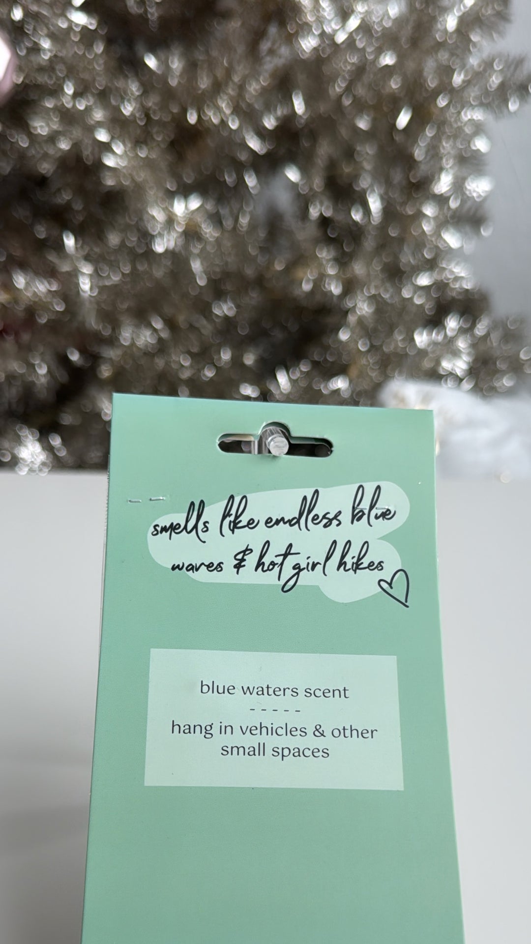 Stay In Your Lane Car Air Freshener - Not Today- Blue Waters