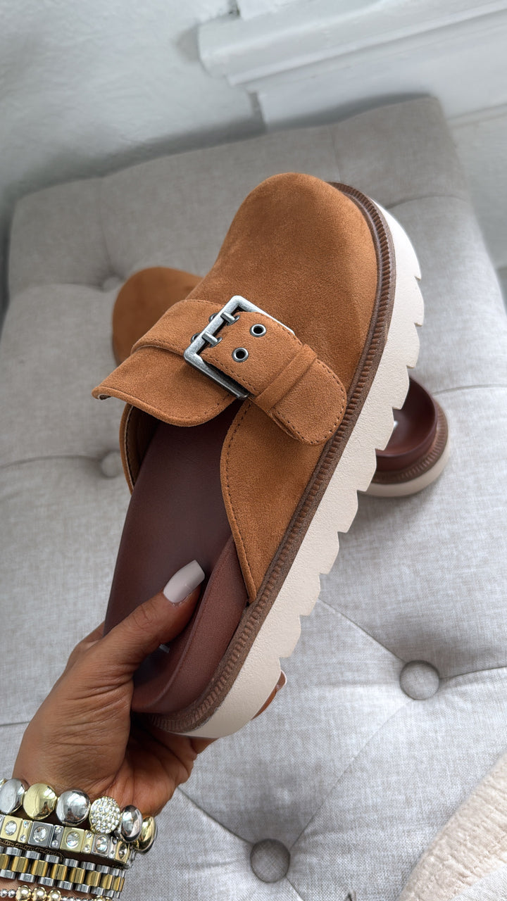 Mirewood Clogs, Camel