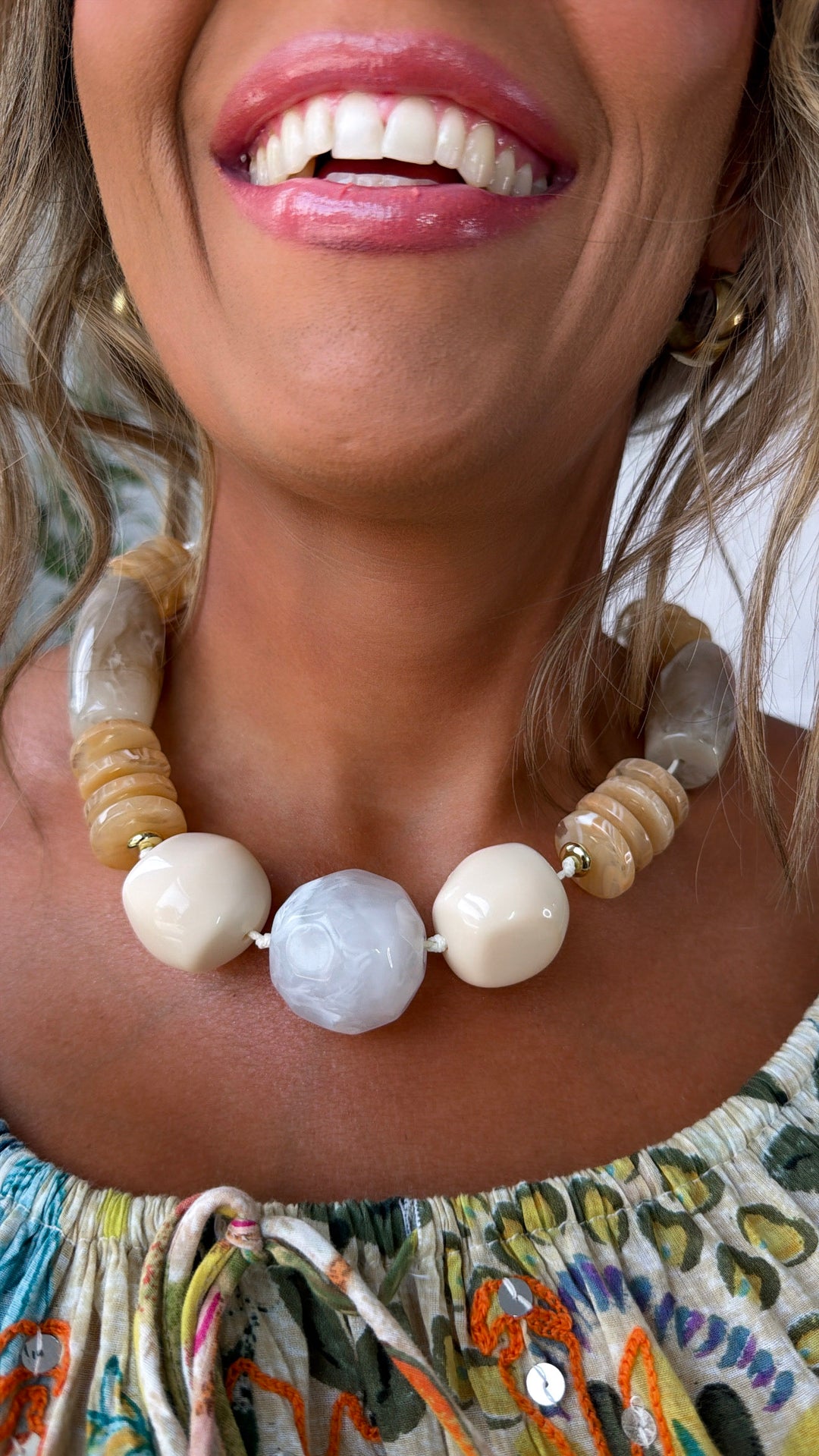 Coconut Cream Necklace