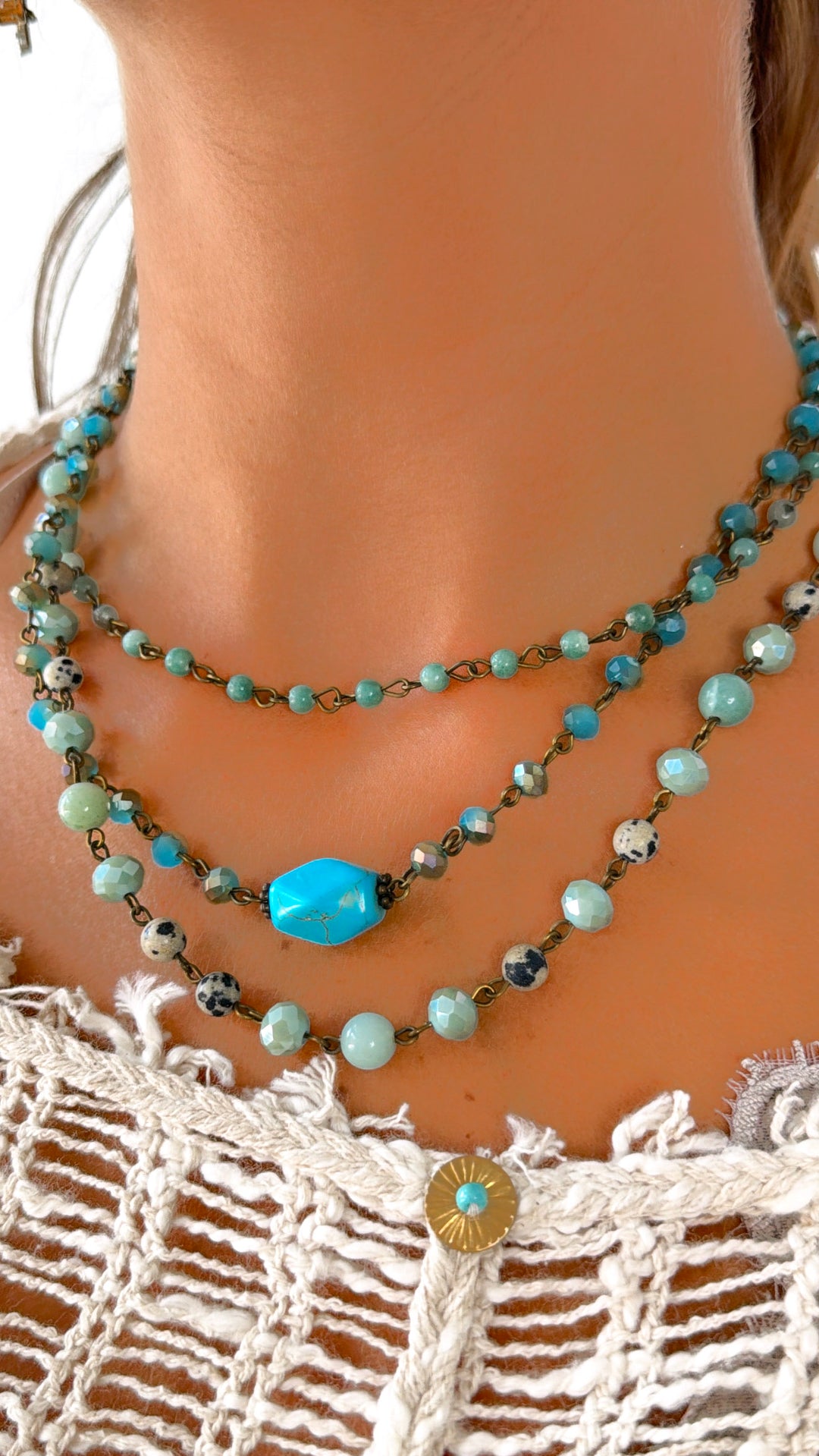 Selena Short Layered Necklace