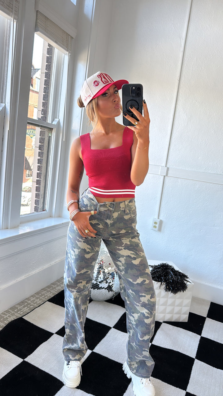 Sweet Thing Tank Top, Red