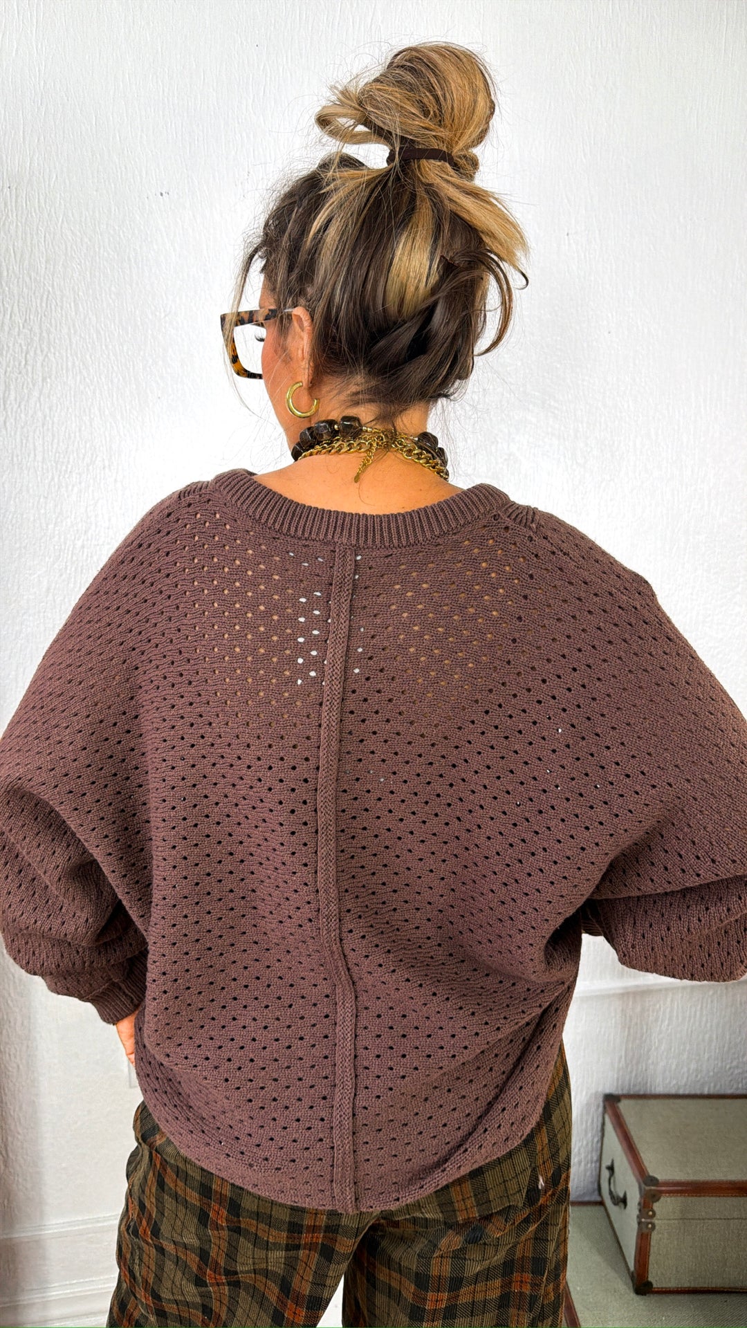 Ruby & Knit Sweater, Brown