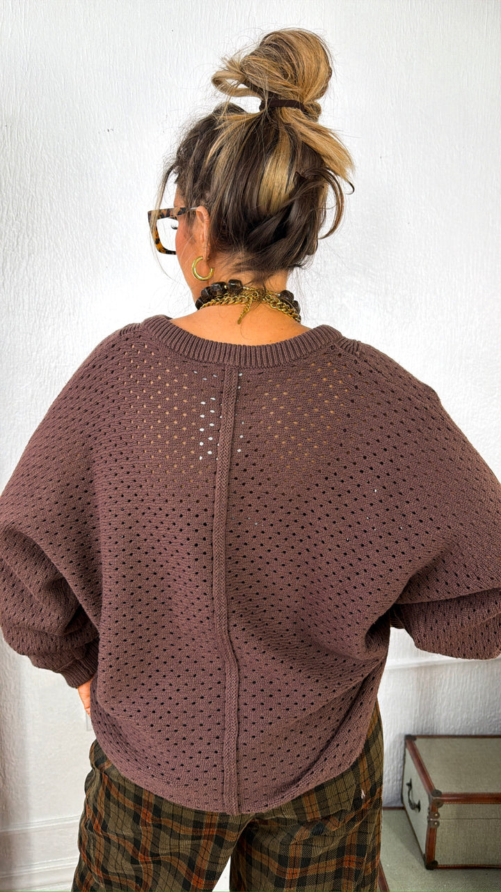 Ruby & Knit Sweater, Brown