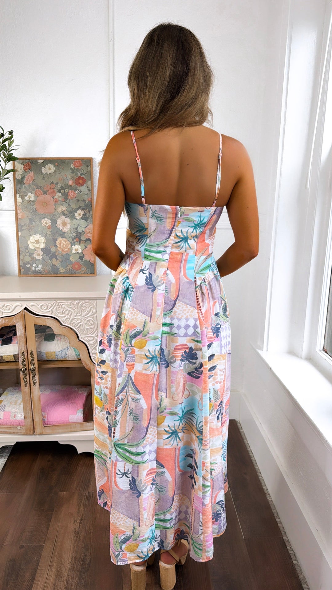 tropical midi dress Tropical Escape Midi Dress | Groovy's | Entro | Summer Dress