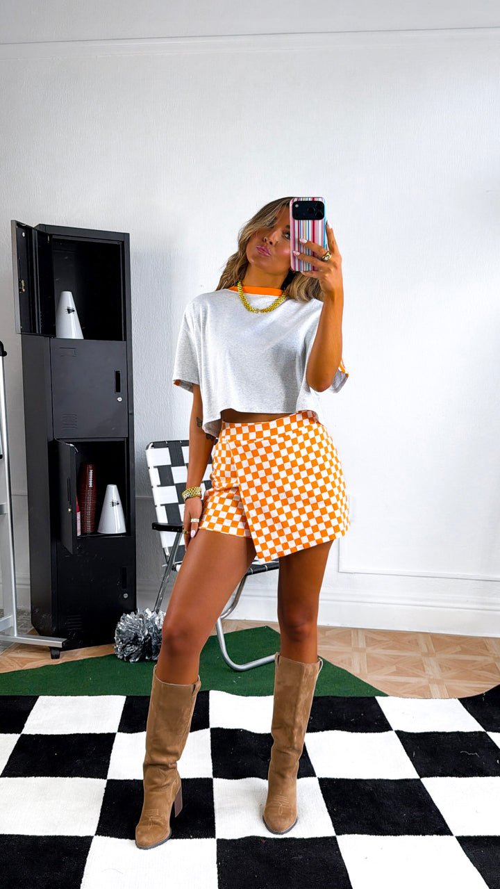 Campus Crush Skort, Orange