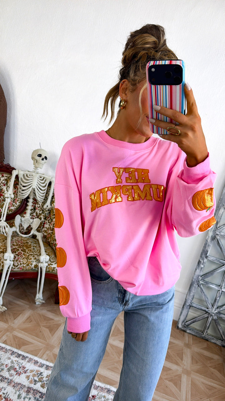 HEY Pumpkin Long Sleeve, Pink