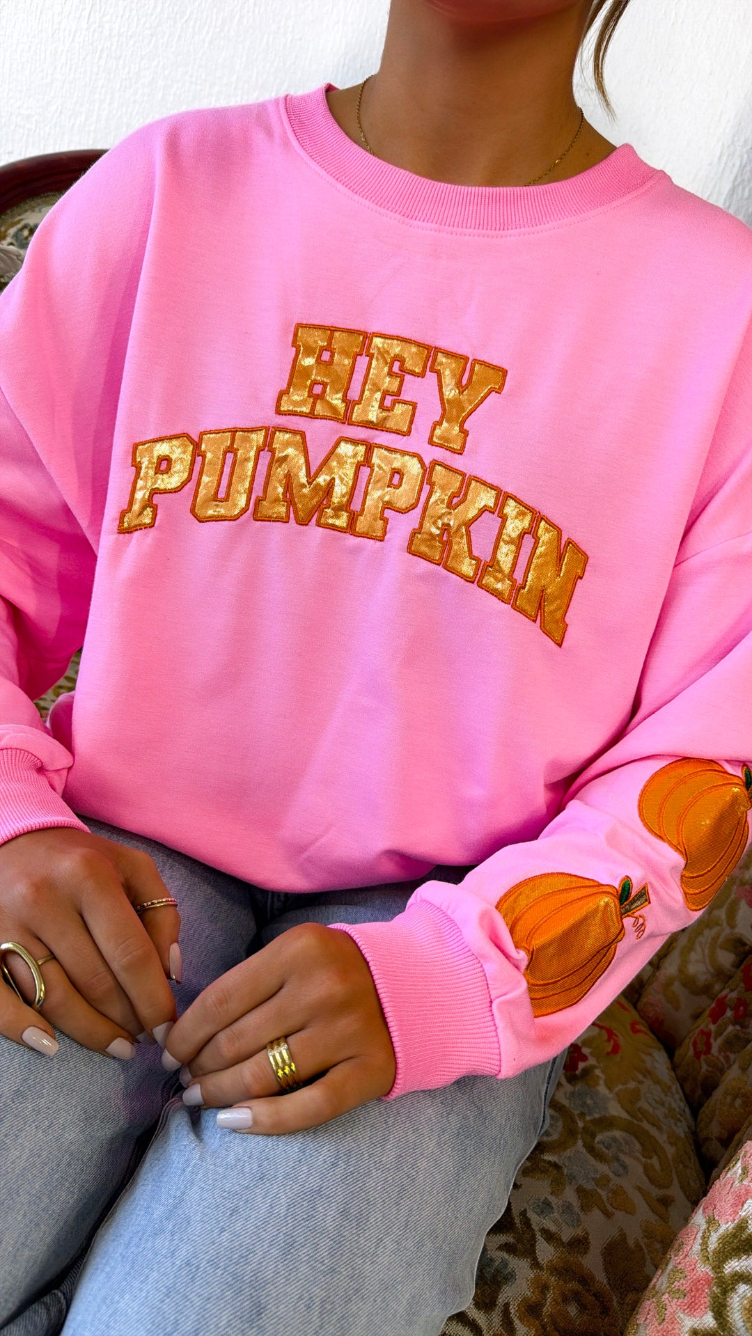 HEY Pumpkin Long Sleeve, Pink