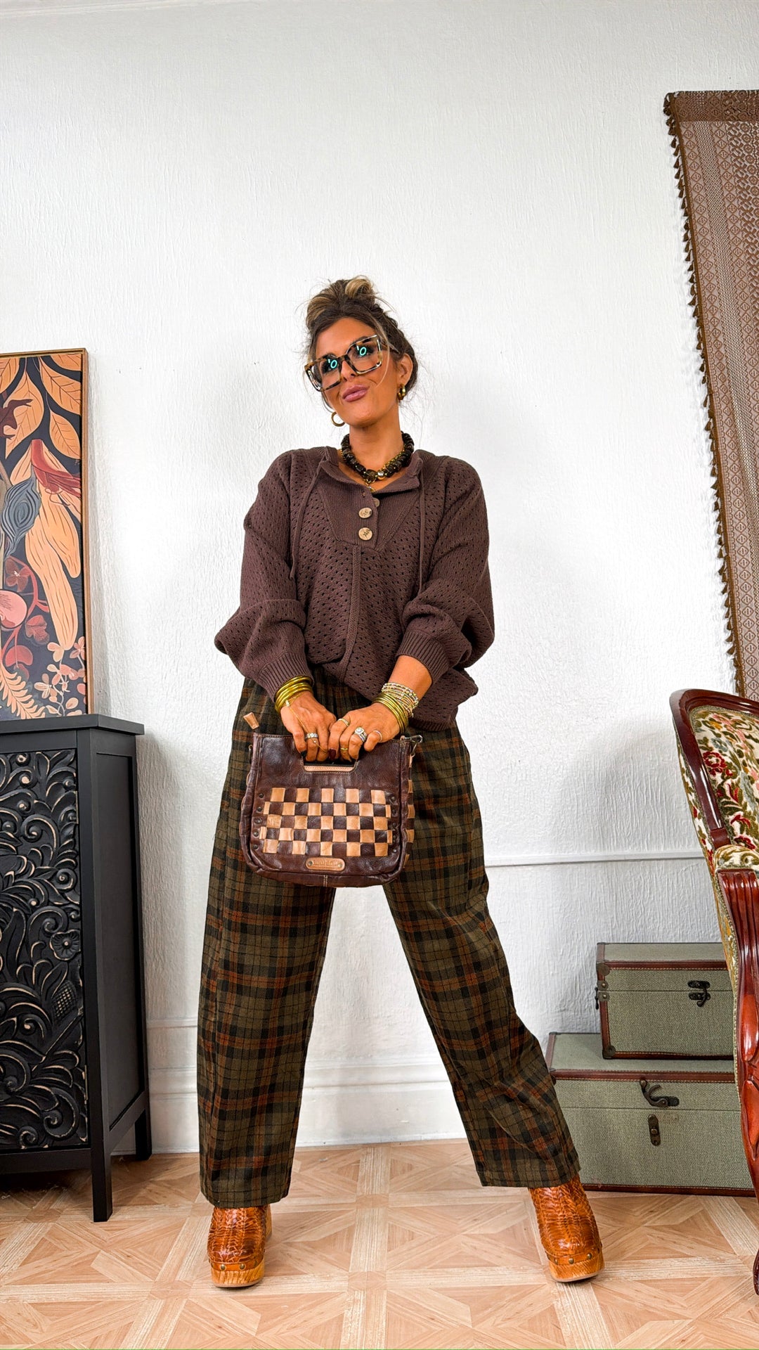 Ruby & Knit Sweater, Brown