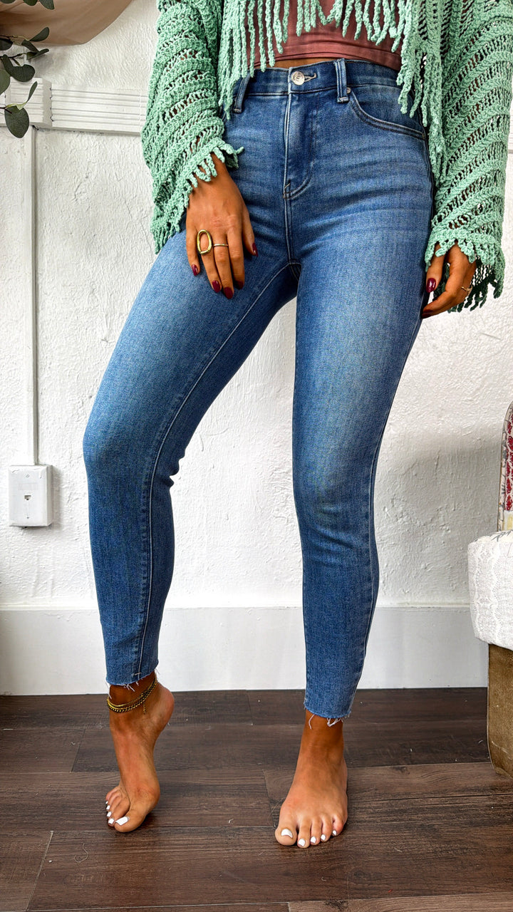 Nathen Straight Leg Skinny Jeans, Medium