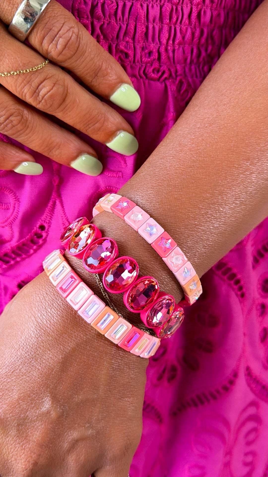 Star Of The Show Neon Pink Stack