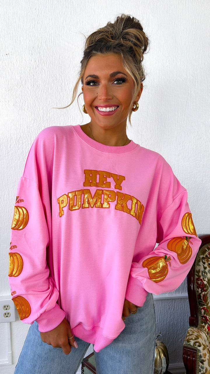 HEY Pumpkin Long Sleeve, Pink