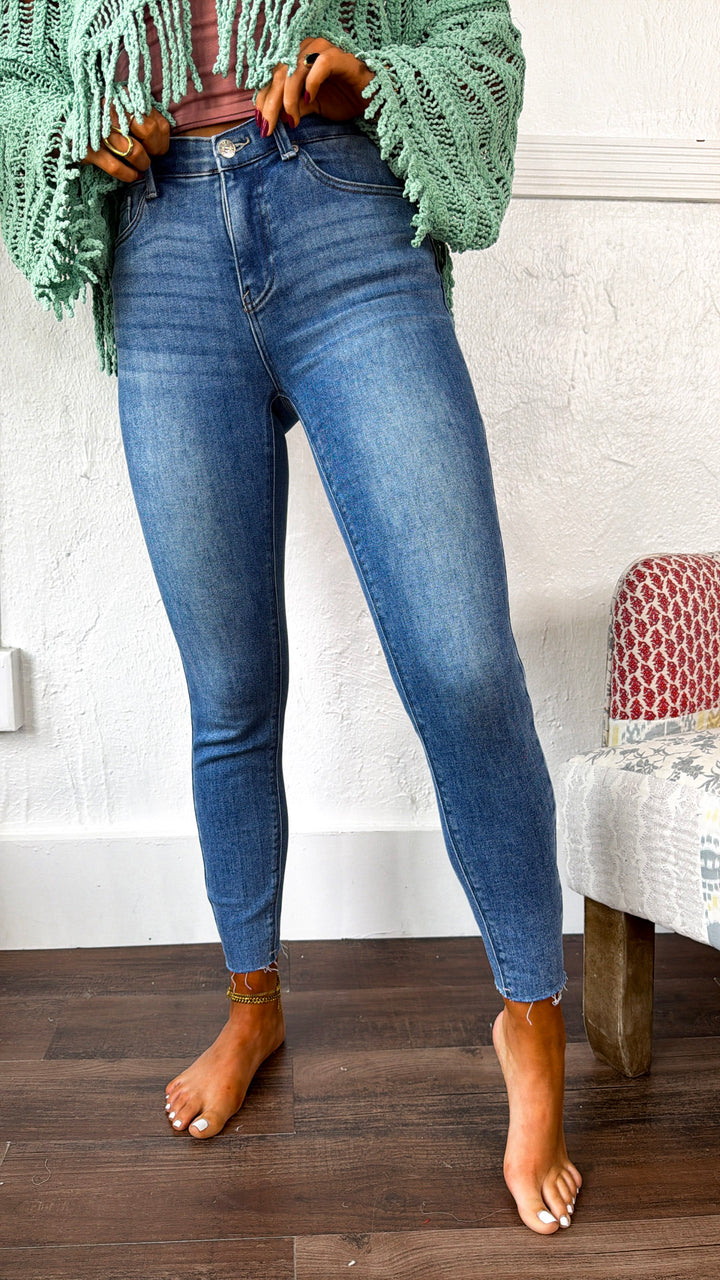 Nathen Straight Leg Skinny Jeans, Medium