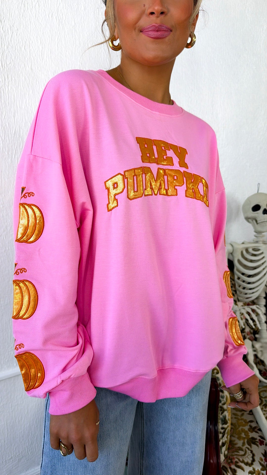 HEY Pumpkin Long Sleeve, Pink