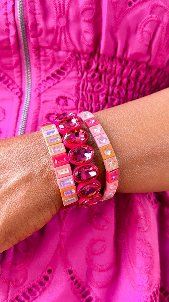 Star Of The Show Neon Pink Stack
