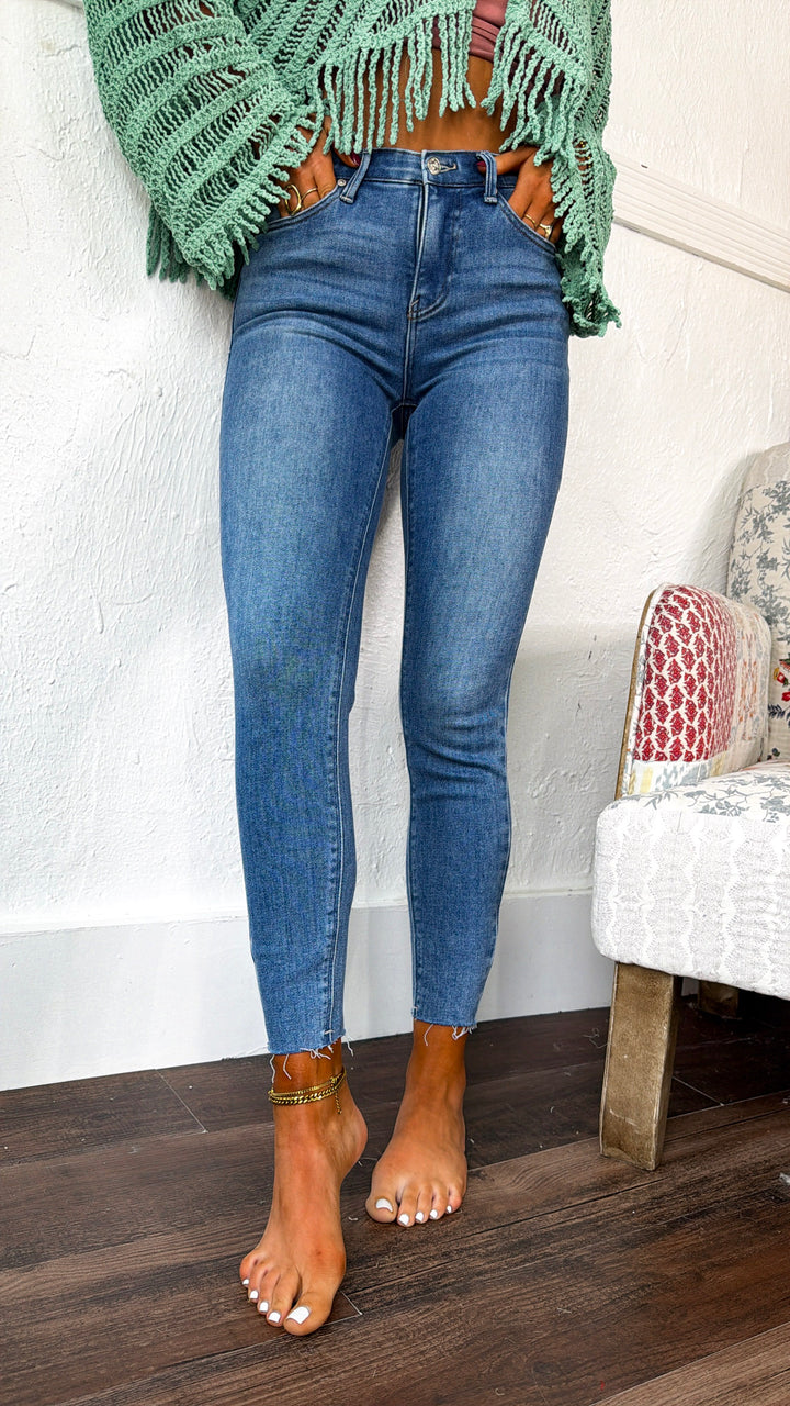 Nathen Straight Leg Skinny Jeans, Medium
