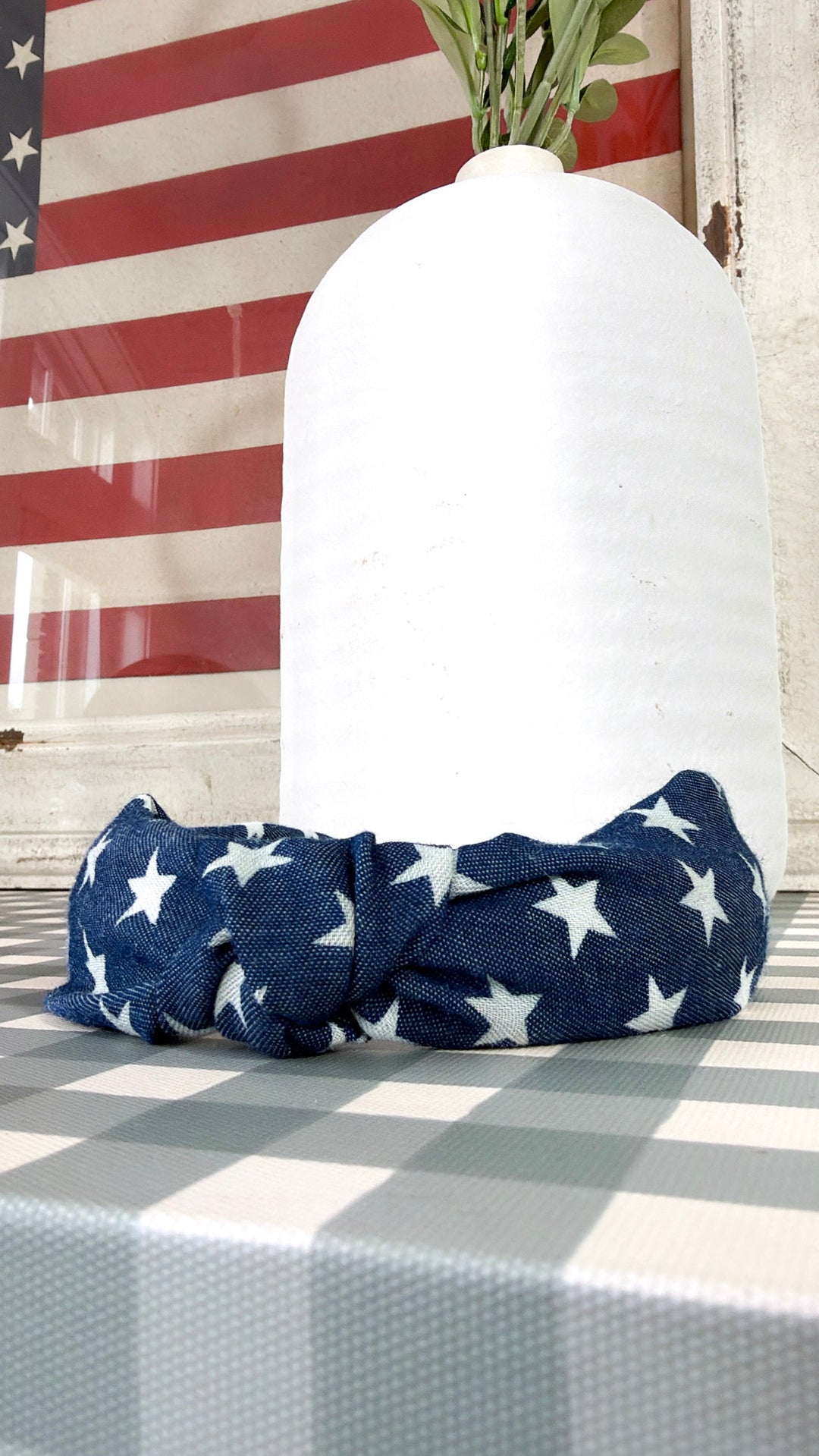 Fourth of July Star Printed Headband