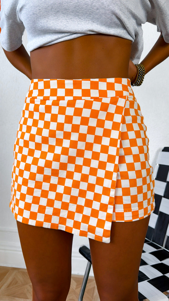 Campus Crush Skort, Orange
