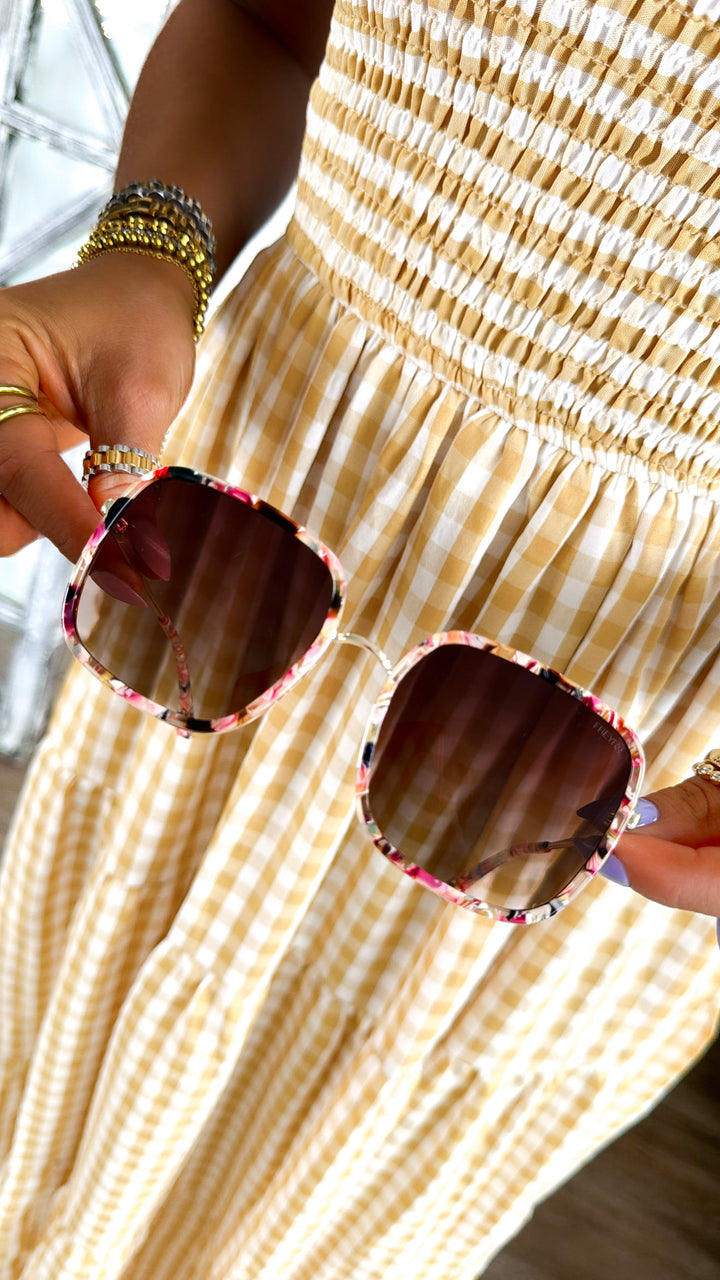 FREYRS: Cosmo Acetate Womens Square Sunglasses