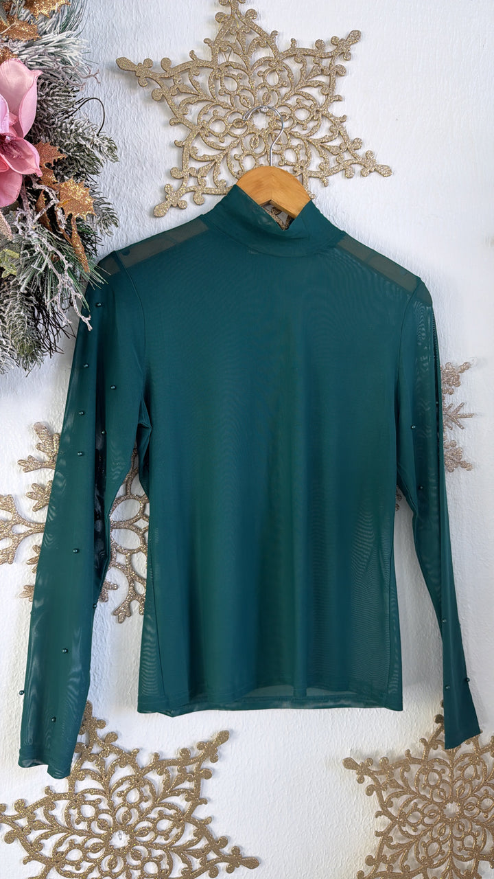 Pearl Mesh Under Layer, Green