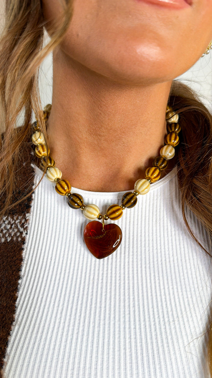 Oh so Darling Heart Necklace