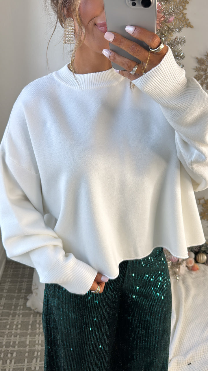 Simple & Sweet Sweater, Off White