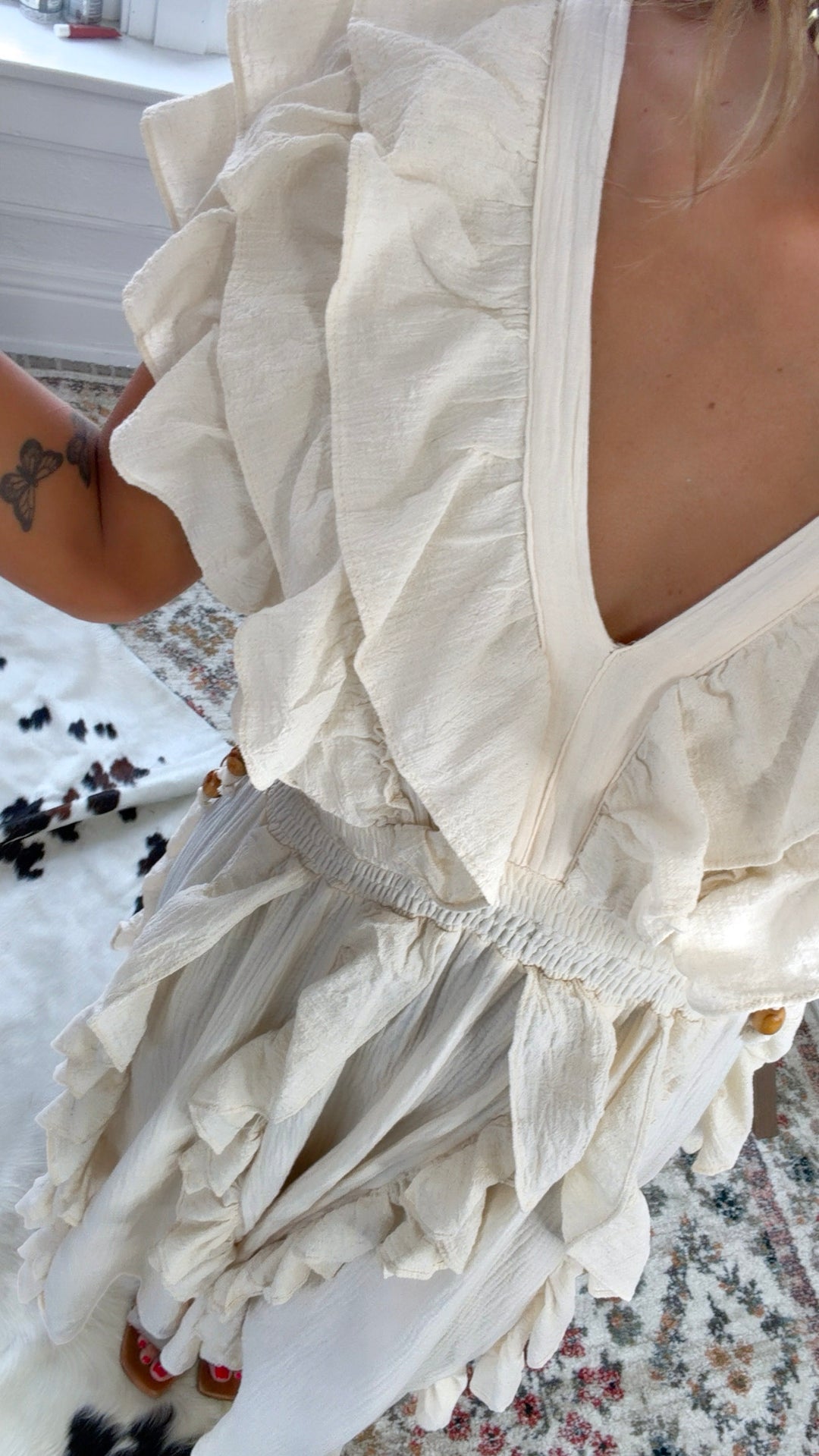 Indie Dreams Maxi Dress, Ivory