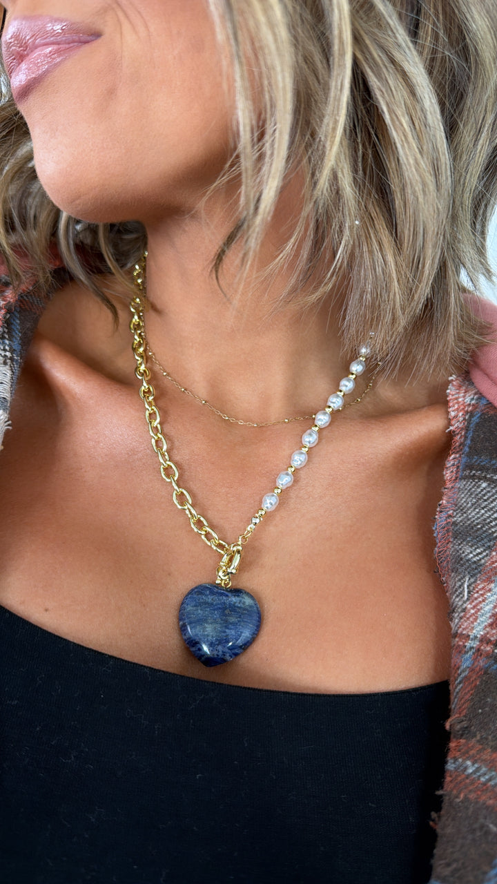 Treasure Jewels: Pretty Please Necklace, Blue