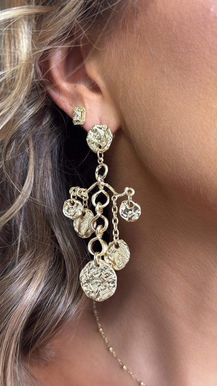Chandelier Dangle Earring, Gold