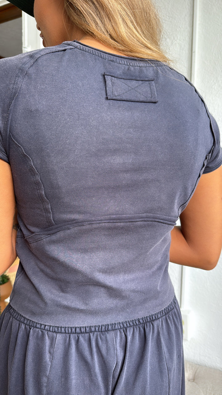 Jetset Lounge Set, Acid Black