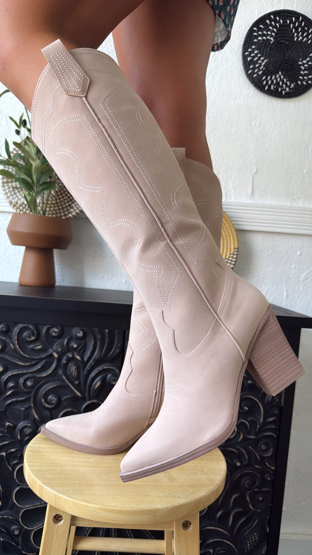 Tex Cowgirl Boot, Blush