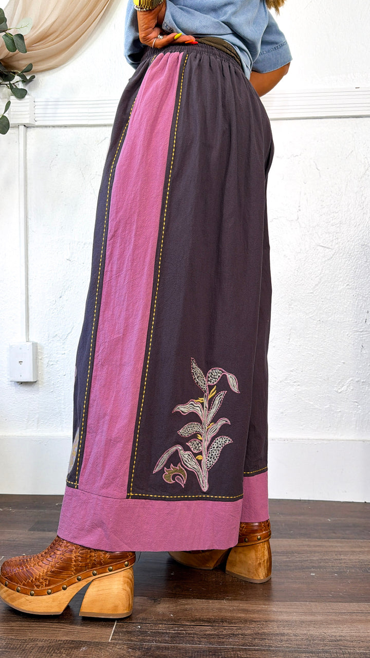 Olive Breeze Pants, Charcoal