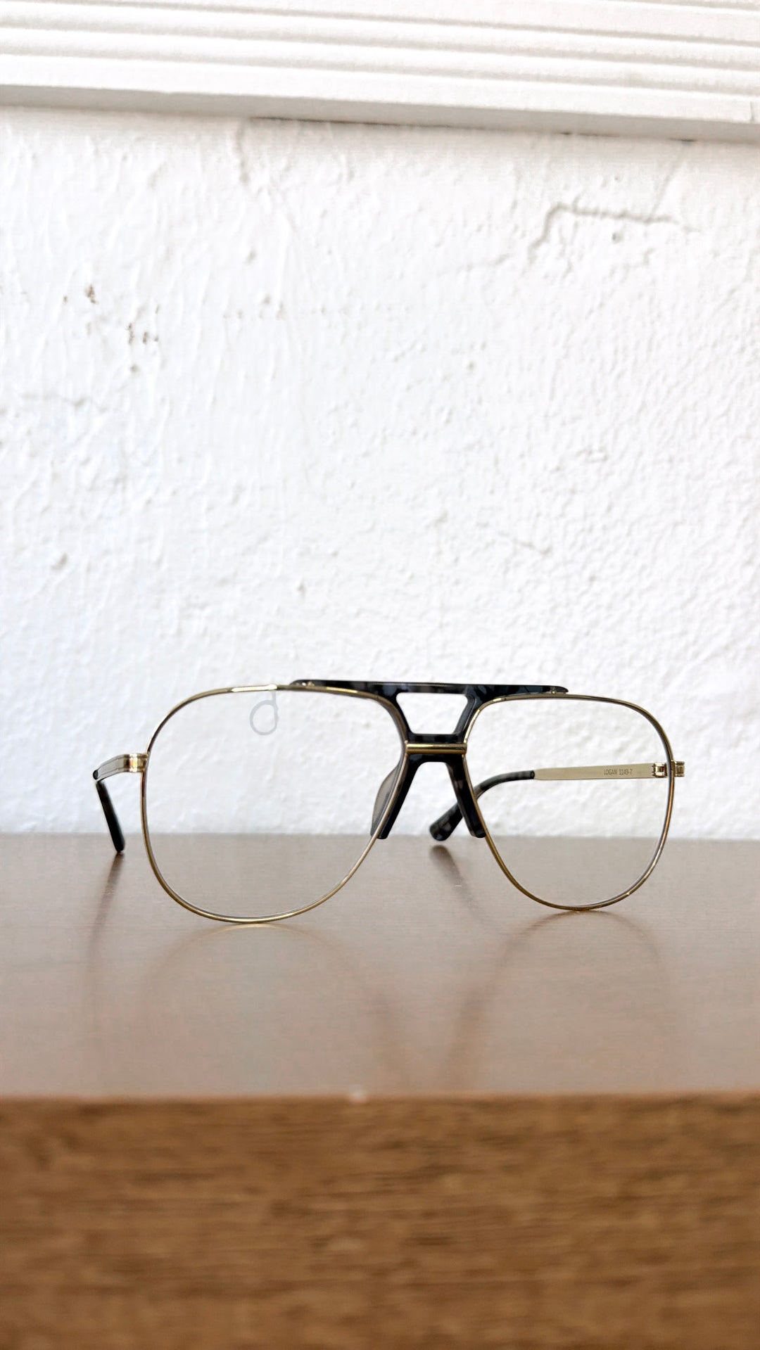 FREYRS: Logan Blue Light Readers Reading Eyeglasses, Lt.Gold/ Grey