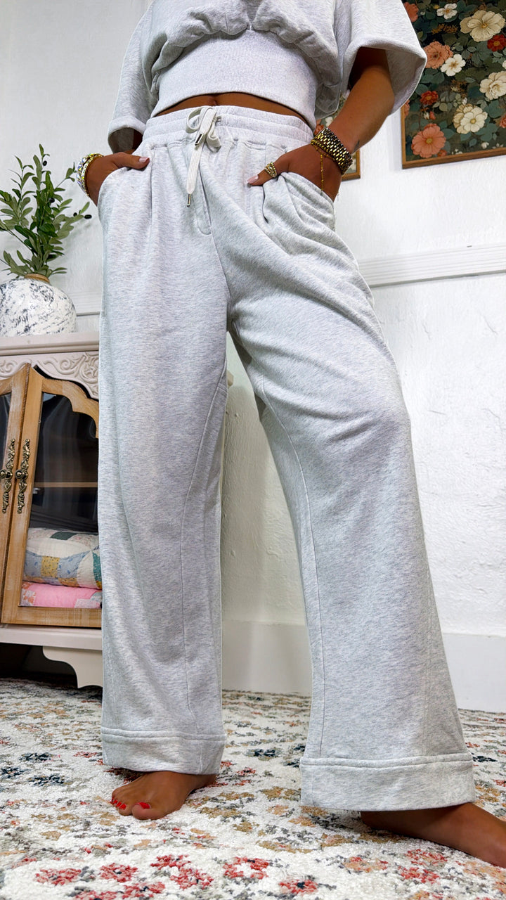 Cloud Soft Two Piece Set, Marl Grey