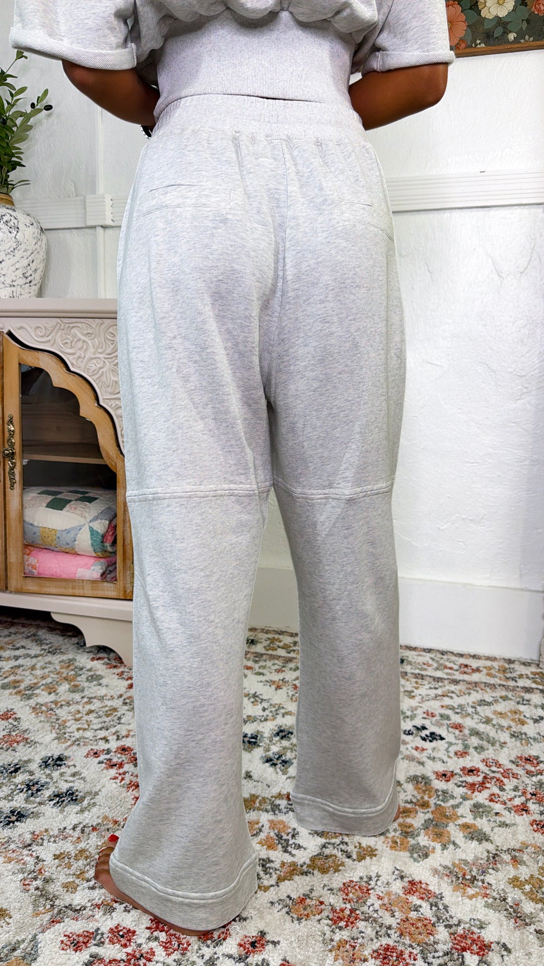 Cloud Soft Two Piece Set, Marl Grey
