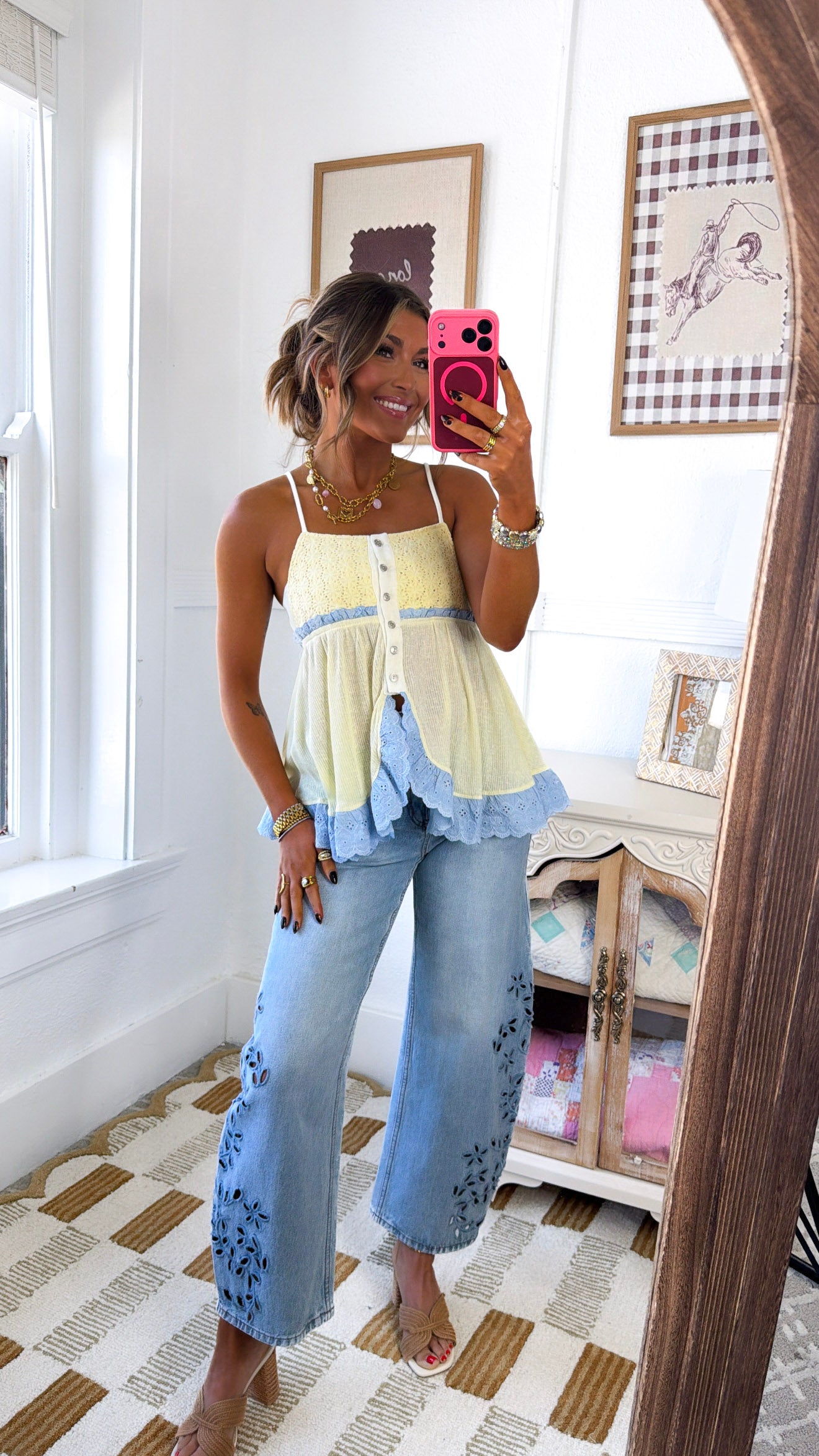 CREDONA ♡ THE LAYERED TANK CREDONA クレドナ THE LAYERED TANK ザレイヤードタンク タンクトップ
