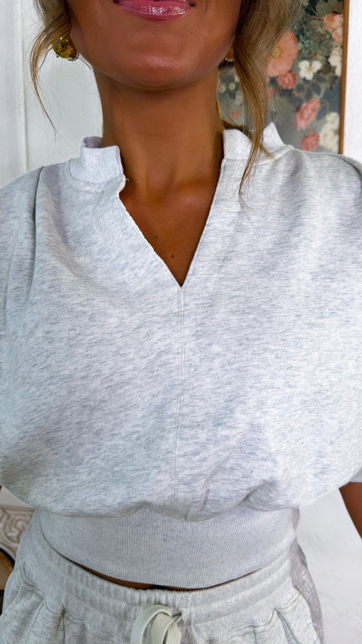Cloud Soft Two Piece Set, Marl Grey