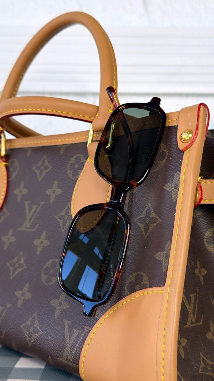 FREYRS: Miki Acetate Rectangular Unisex Sunglasses