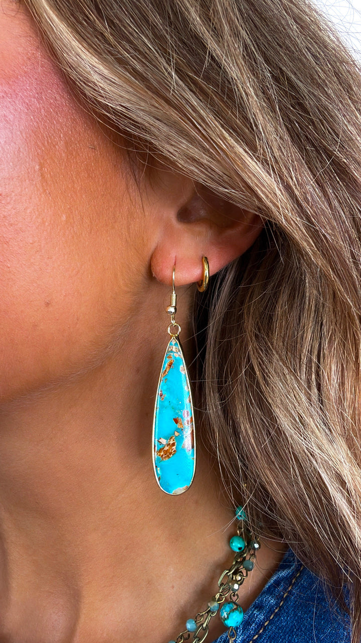 Samira Earring Imperial Jasper