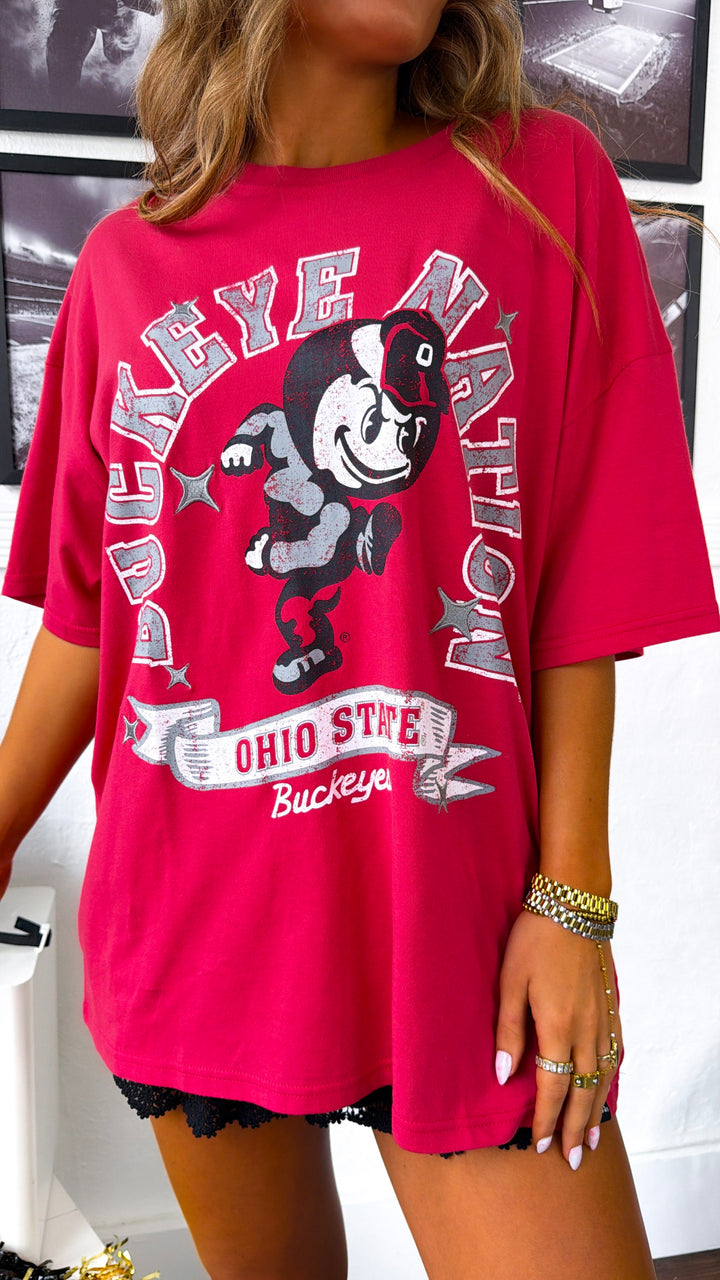 Best In The State Graphic Tee, Red