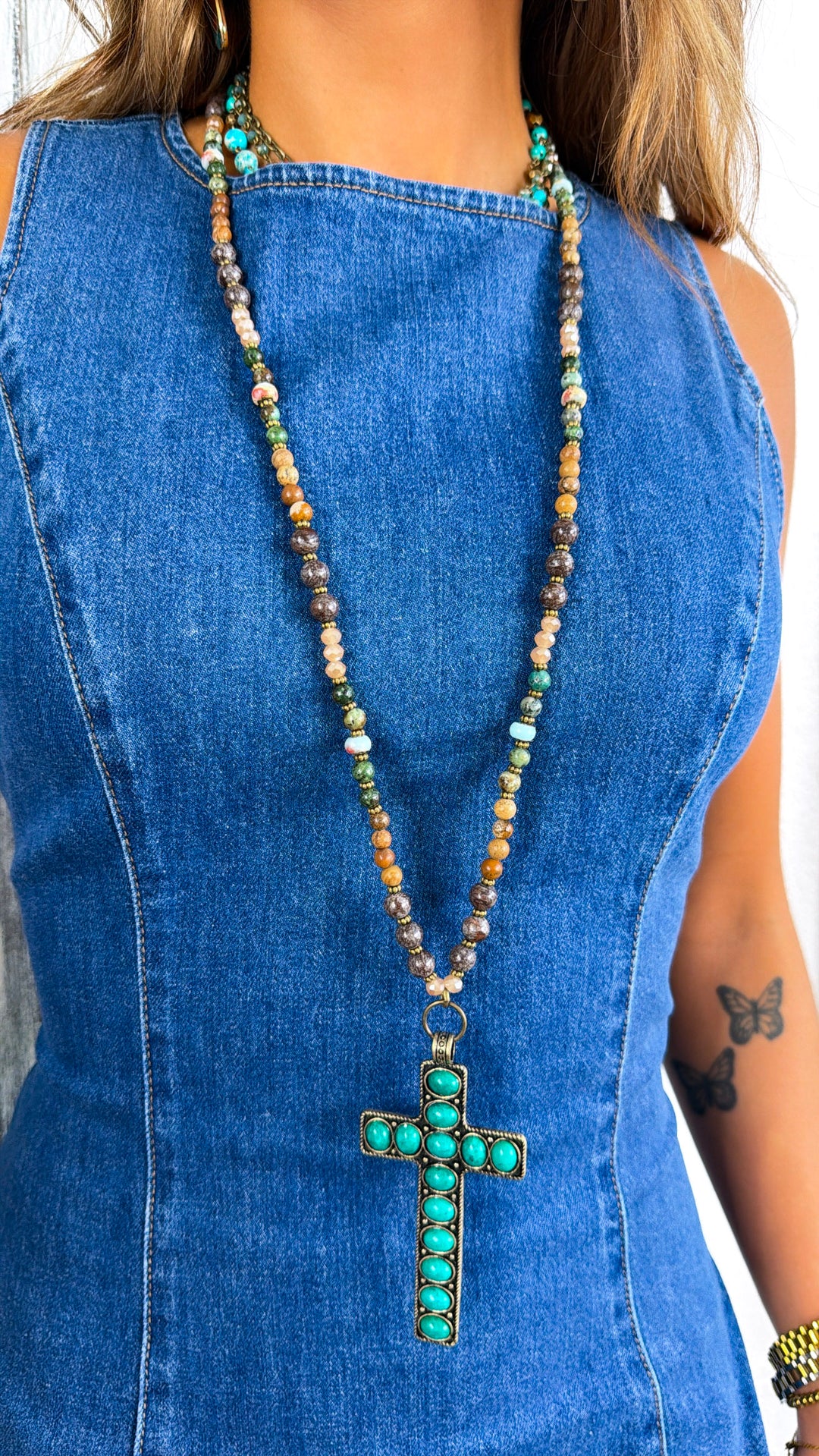 Genesis Cross Necklace