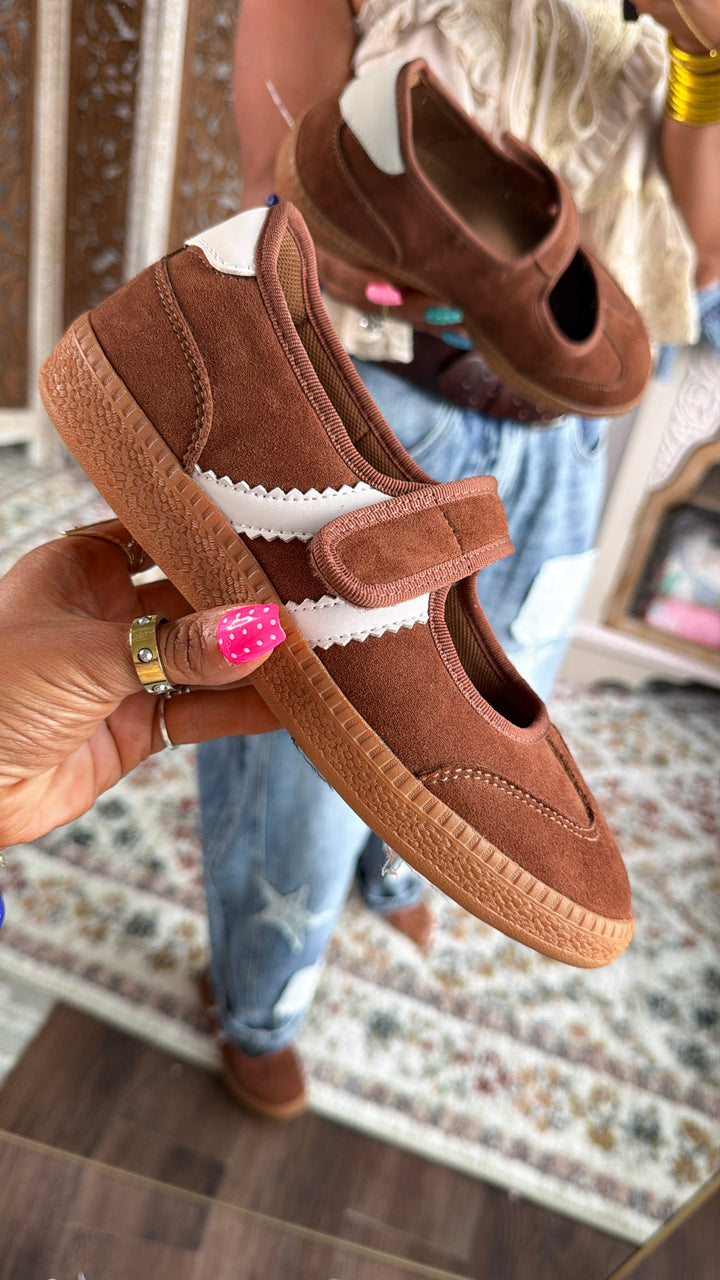 My Mary Jane Sneaker, Chestnut