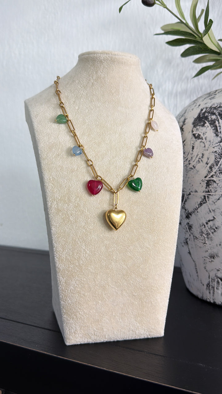 Treasure Jewels: Hearts Crush Necklace