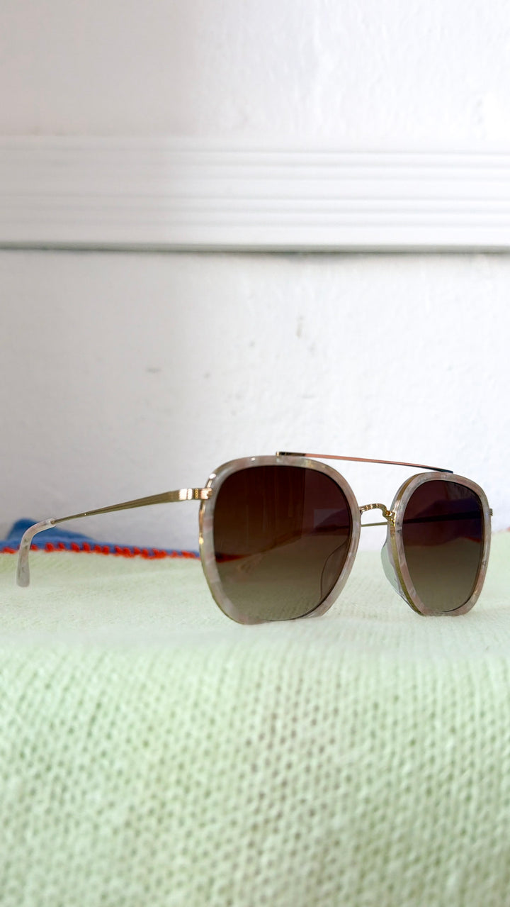 FREYRS Weston Sunglases WHS - Light Pink/Brown