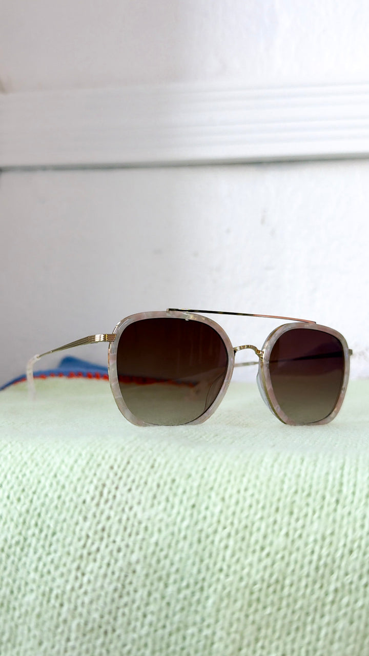 FREYRS Weston Sunglases WHS - Light Pink/Brown