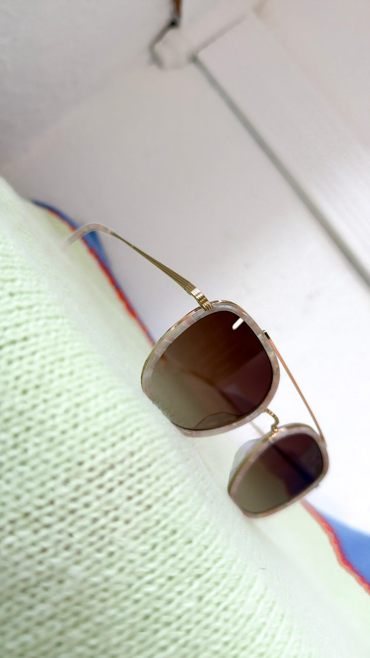 FREYRS Weston Sunglases WHS - Light Pink/Brown