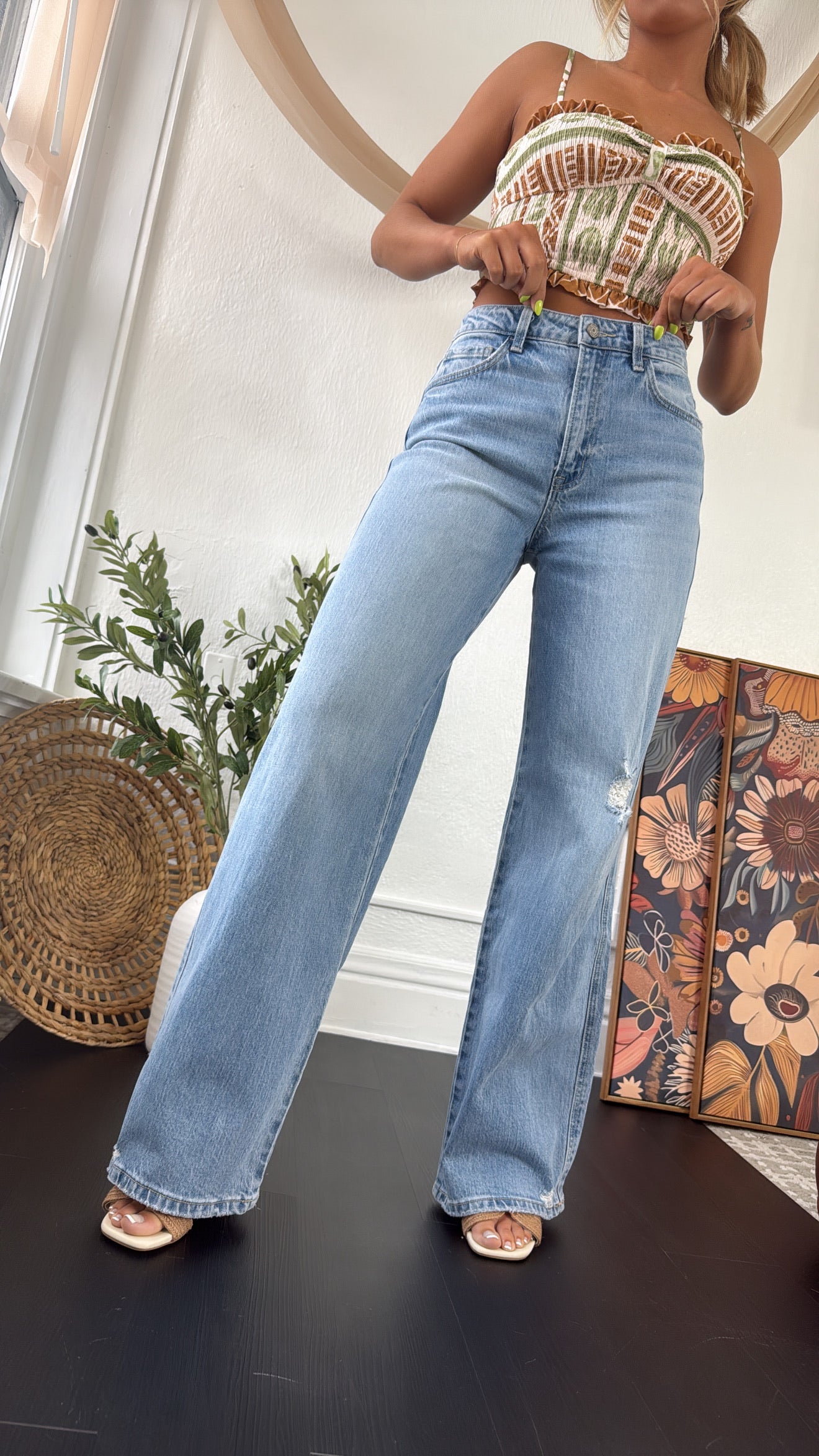 Knix High Rise Wide Leg Jean, VERVET – Everyday Chic Boutique