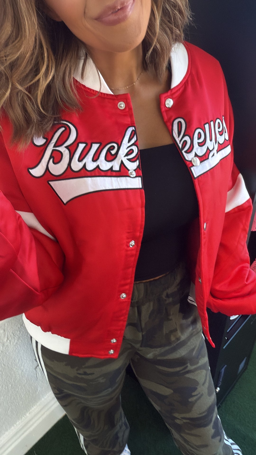 MVP Ohio Varsity Jacket, Red