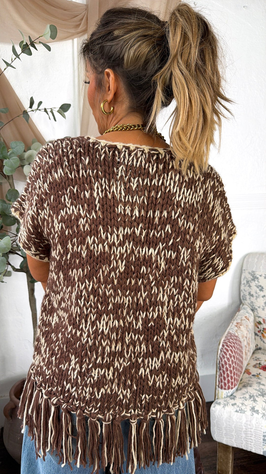 Cozy Knit Cardigan, Mocha